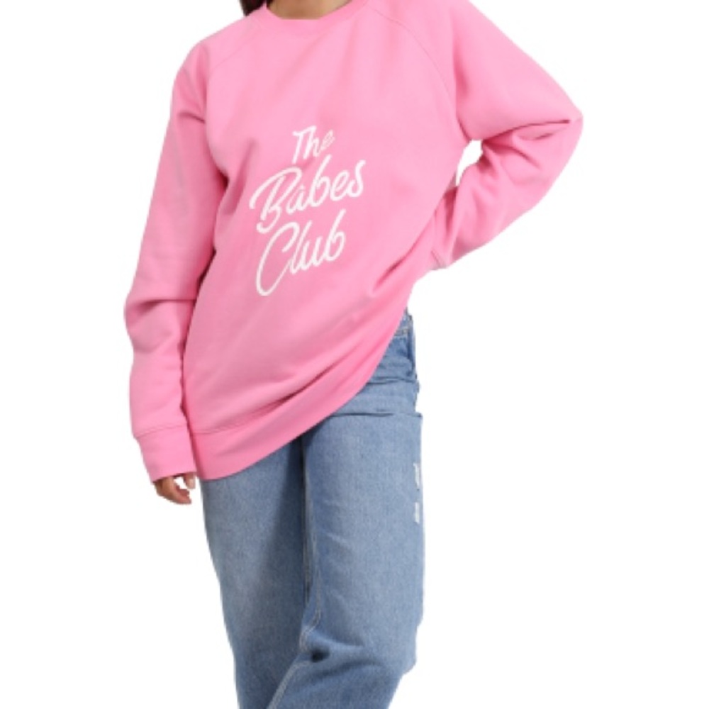 Brunette the Label x The Papaya’s bird women’s sweatshirt sz M/L